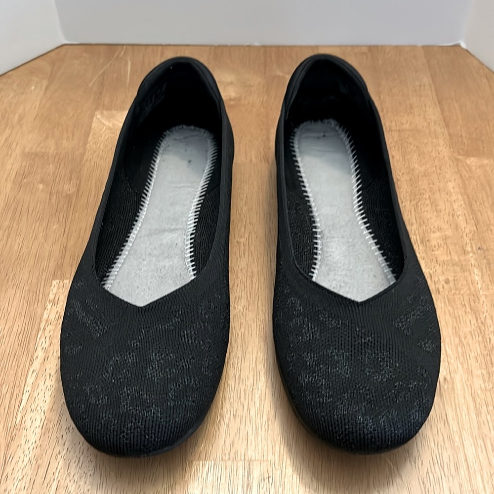Clarks Carly Wish 2 Black Multi Ballet Size 10